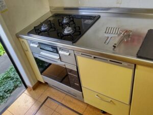 埼玉のキッチン取付け隊　ガスオーブンの取替　施工後